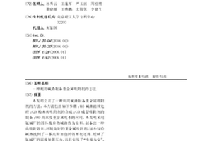 利用堿渣制備重金屬吸附劑的方法