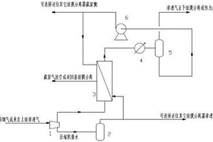 膜分離法捕集煙氣中二氧化碳的強化工藝