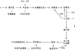 城鎮污水的處理系統及方法