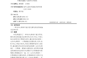BiVO4納米片復合型光催化劑及其制備方法和應用