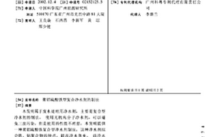 聚鋁硫酸鐵型復合凈水劑的制法