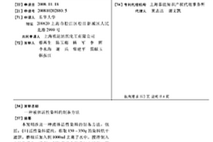 液體活性染料的制備方法