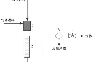 使用微泡沫填充床進行氣液固反應的裝置和方法