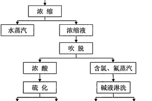 污酸中去除氟、氯離子的處理方法