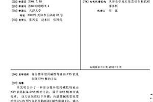 部分循環使用堿性母液由NTS氧化制備DNS酸的方法