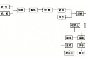 利用高鋰電解質制備氟鹽和鋰鹽的方法
