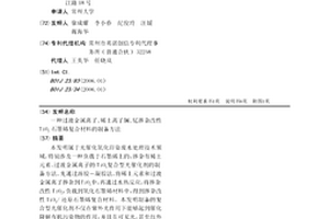 過渡金屬離子、稀土離子鑭、釔摻雜改性TiO2石墨烯復合材料的制備方法