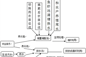 農業尾水和農村生活污水減排循環利用方法