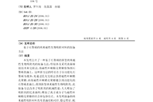 基于石墨烯的納米磁性生物吸附材料的制備方法