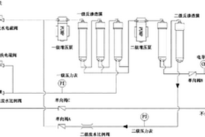 小產量雙泵型雙級反滲透系統