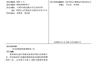多級梯度吸附槽吸附工藝