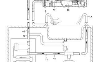 能夠儲存并利用反滲透凈水機中非飲用水的裝置以及存儲利用方法