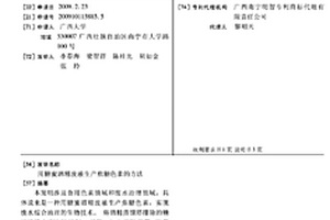 用糖蜜酒精廢液生產焦糖色素的方法