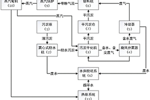 燃煤耦合污泥供熱系統