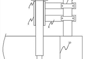 PH計電極桿的固定結構