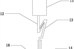 可拆卸電極結構以及使用該結構的液下射頻放電裝置
