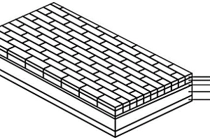 基于固廢材料的透水混凝土磚路面系統及其鋪設方法