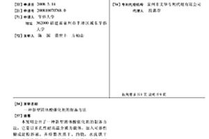 新型固體酸催化劑的制備方法