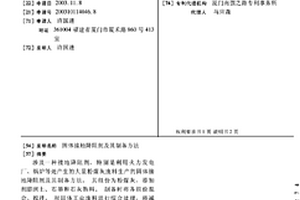 固體接地降阻劑及其制備方法