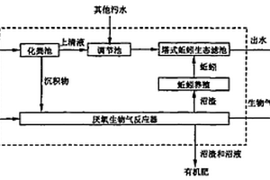 生態型農村污水與有機固體廢棄物協同處理的工藝