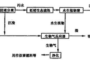 “蚯蚓-水生植物-厭氧微生物”聯合處理有機廢水工藝