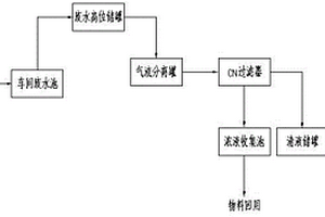 用CN過濾系統處理重金屬廢水的方法