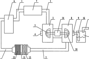 柴油機廢氣凈化結構