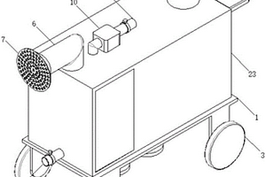 用于固體廢棄物可移動式通風機