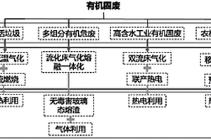 有機固廢無害化氣化處理系統及方法