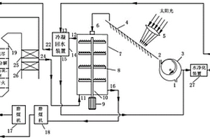 高水分固廢干化與高效摻燒處理的系統及方法