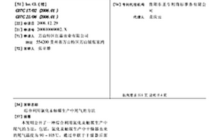 綜合利用氯化汞觸媒生產中尾氣的方法