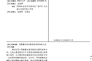 鉛酸蓄電池負板添加劑的制備方法