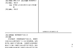 煤固相循環氣化工藝