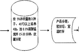 煙葉烘烤用微生物制劑生產工藝