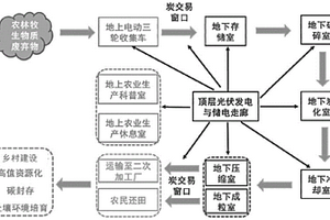 基于炭化路径的乡村农林牧生物质废弃物处置模式