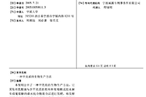 甲殼質的生物生產方法