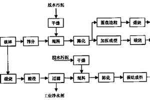 利用污泥與煤矸石生產生態建筑材料的方法