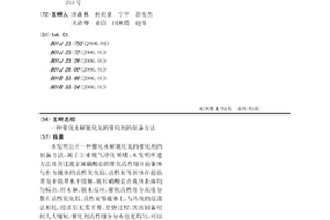 催化水解氰化氫的催化劑的制備方法