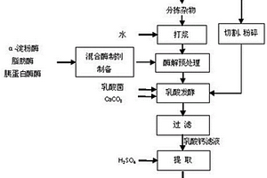 酶解餐廚垃圾與玉米秸稈聯合發酵產乳酸方法