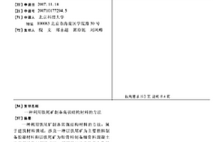 一種利用鐵尾礦制備高強結構材料的方法