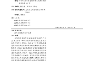 汽車后擱板的生產工藝