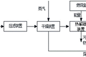 一種印染危廢污泥處理系統