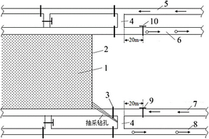 一種煤礦老采空區瓦斯抽采方法