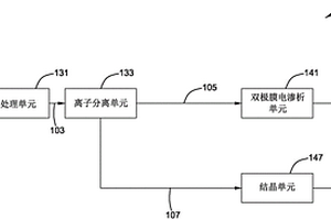 從鹽水中生產有用化學品的系統