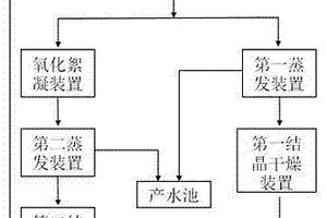 一種高鹽濃縮液分鹽處理系統