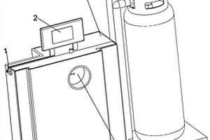 一種醇基液體燃料液氮一次充裝帶廢氣排放的充裝機