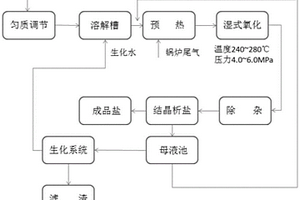 含有機物的廢鹽資源化處理方法