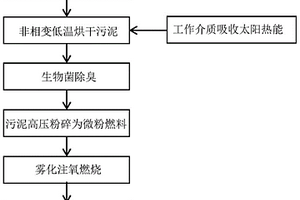 一種生活污泥制備燃料焚燒危廢的方法及系統