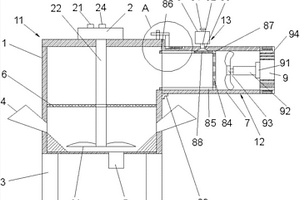 一種農作物廢料加工用除塵裝置