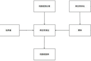 一種選擇性脫除廢棄印刷線路板表面元器件的微生物方法